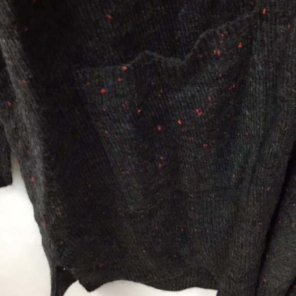 Madewell Donegal Kent Wool Blend Cardigan Black - Picture 3 of 5